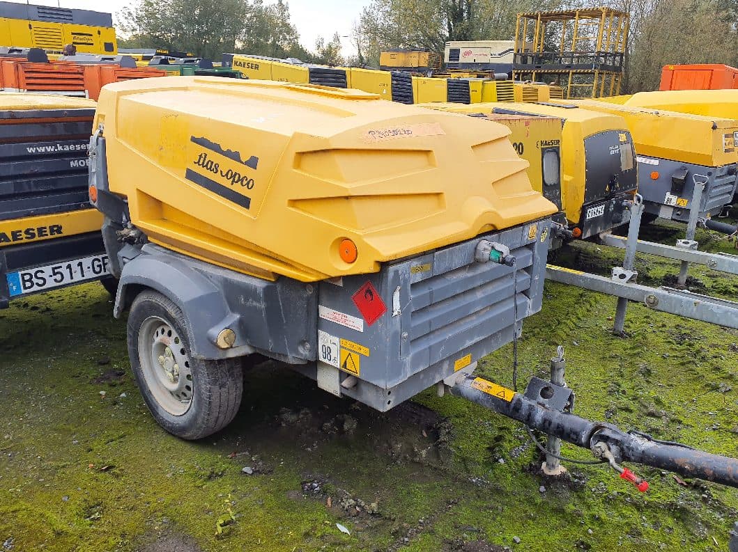 Used 2012 Atlas Copco XAS 37 Portable Air Compressor