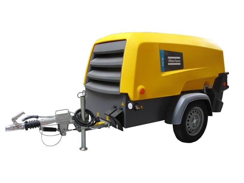 New Atlas Copco XAS 58-7 W.B. MOD Portable Air Compressor, 106 CFM