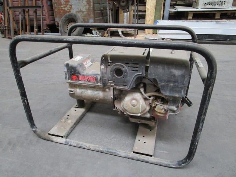 Used 2009 Europower EP 6000 Diesel Generator, 6 kVA