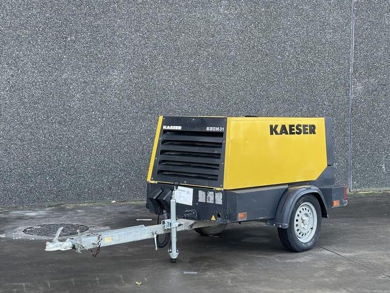 Used 2015 Kaeser M 31 Portable Air Compressor, 109 CFM