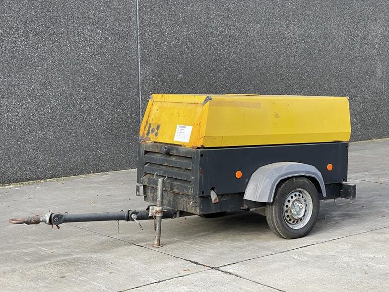 Used 2012 Atlas Copco XAS 87 Portable Air Compressor, 177 CFM