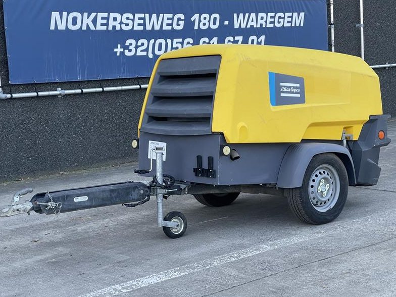 Used 2018 Atlas Copco XAS 88 Portable Air Compressor, 177 CFM
