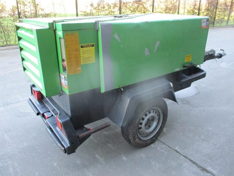 Used 1999 Atlas Copco XAS 96 Portable Air Compressor, 187 CFM