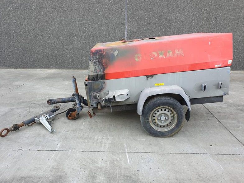 Used 2007 Atlas Copco XAS 97 Portable Air Compressor, 187 CFM