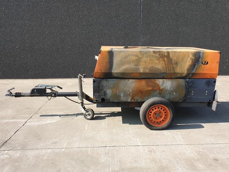 Used 2009 Atlas Copco XAS 97 Portable Air Compressor, 187 CFM