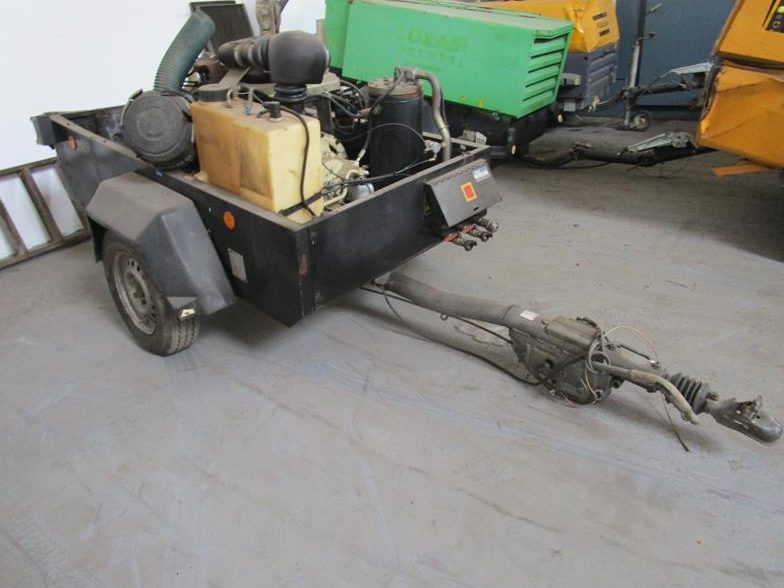 Used 2007 Ingersoll Rand 7/51 Portable Air Compressor, 180 CFM