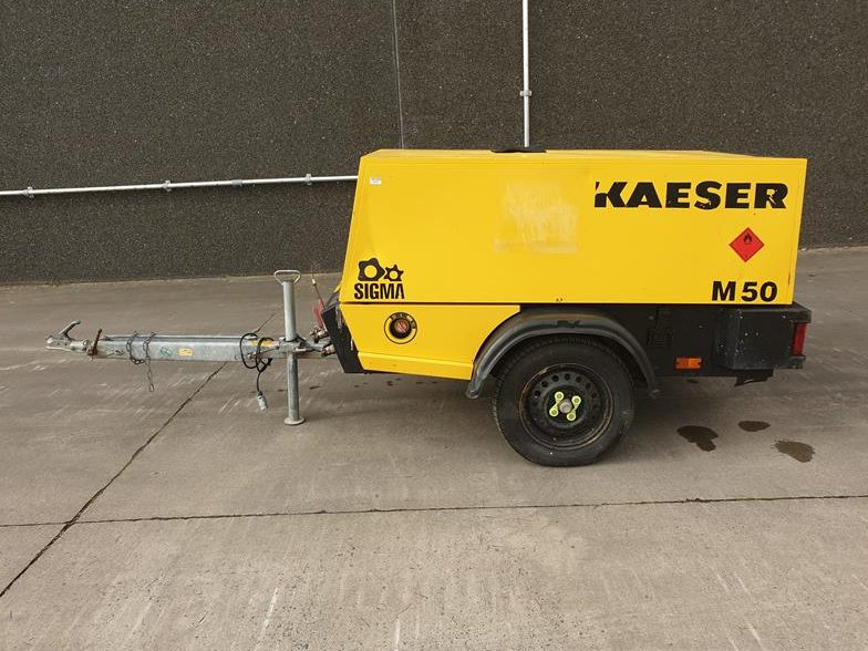 Used 2011 Kaeser M 50 Portable Air Compressor, 177 CFM