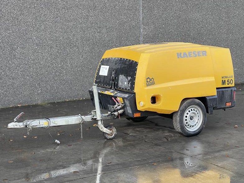 Used 2019 Kaeser M 50 PE Portable Air Compressor, 177 CFM